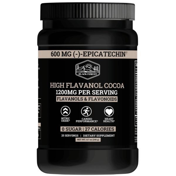 Supercharged Cocoa Flavanols + Flavonoids 1200mg