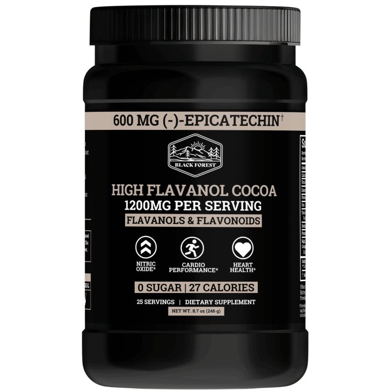 Supercharged Cocoa Flavanols + Flavonoids 1200mg
