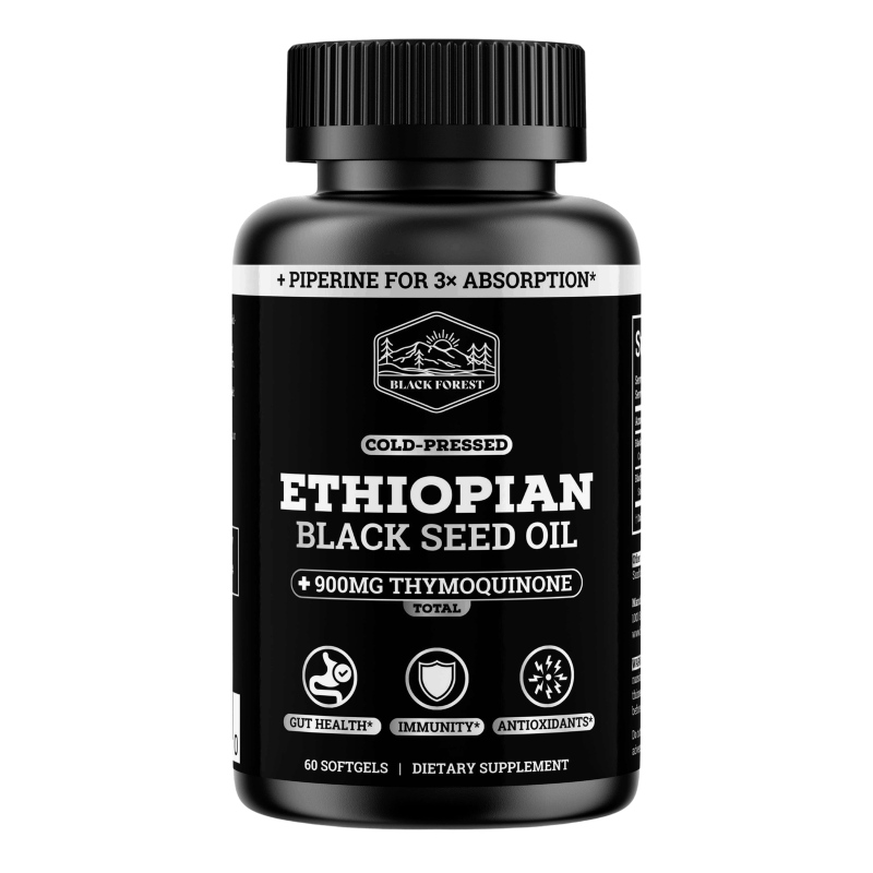 Ethiopian Black Seed Oil 1000mg Softgels